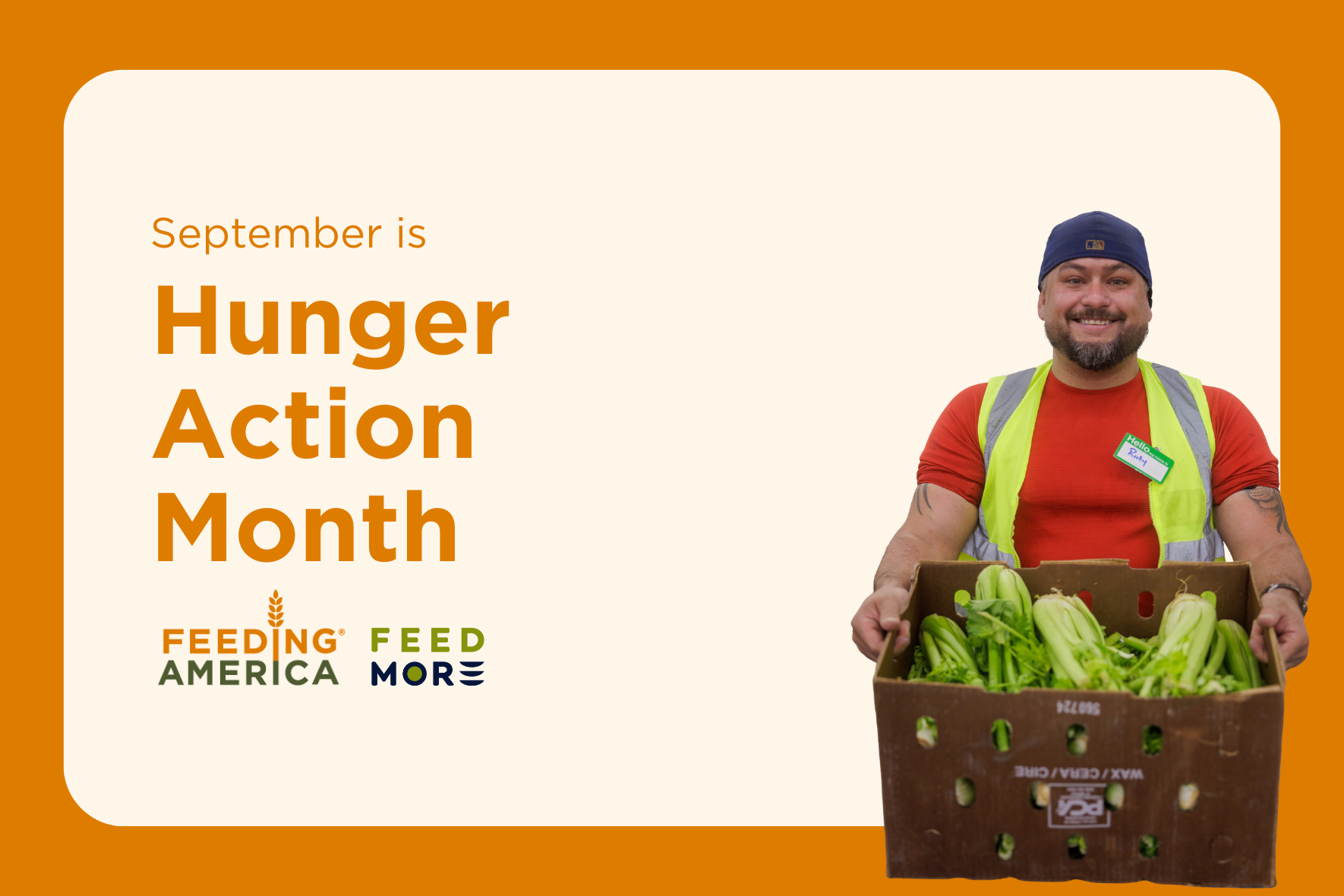 September Hunger Action Month Feeding America Feed more