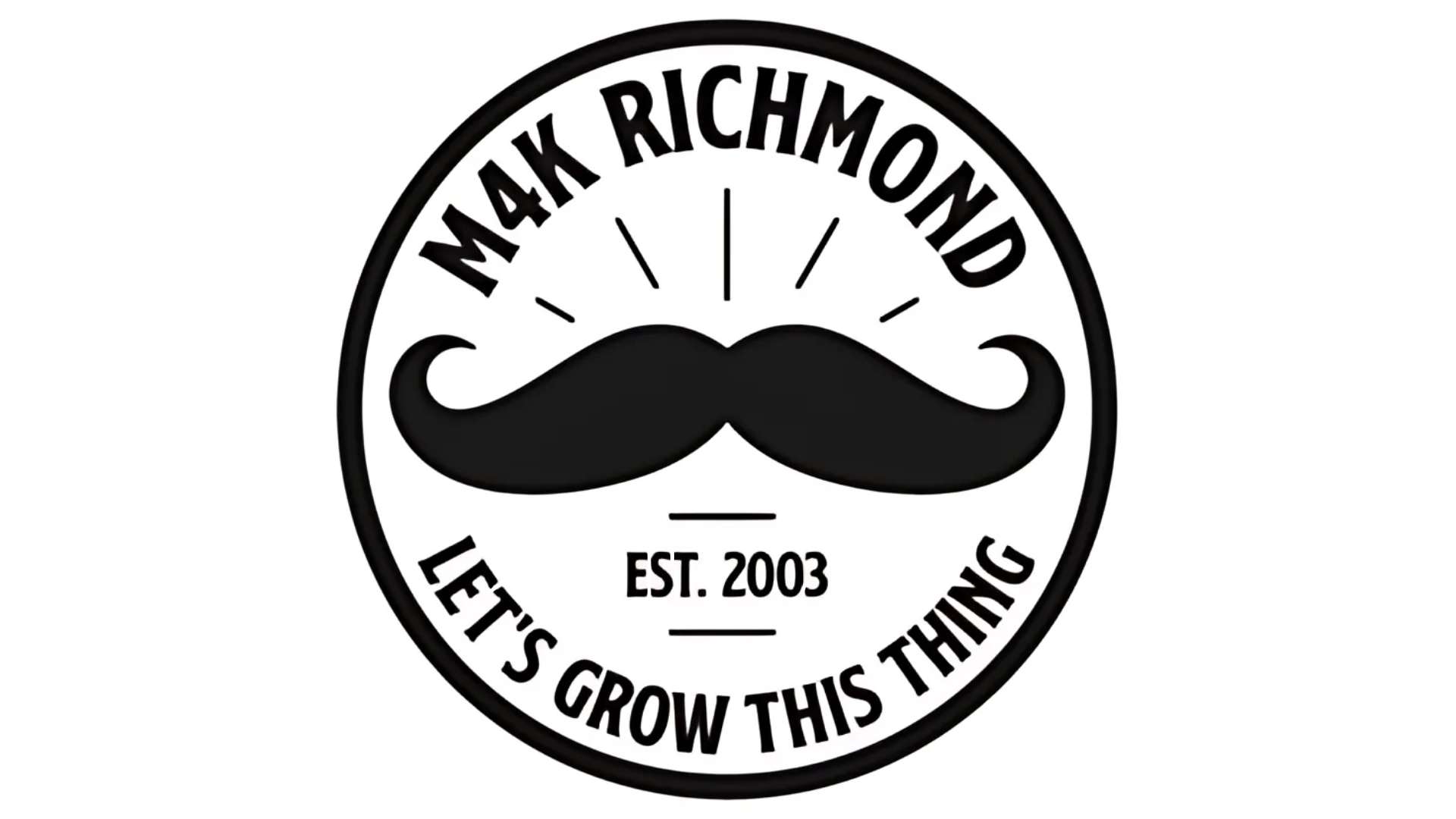 M4K Richmond raises funds for local kids in need. M4K Richmond logo with slogan: Let's grow this thing