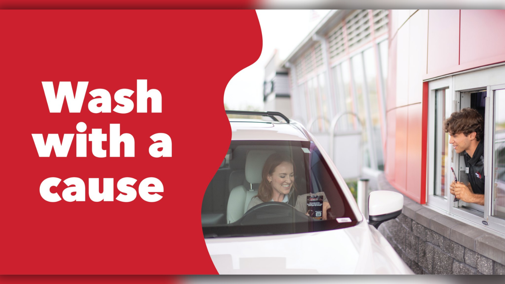 Tommy's Express Car Wash food drive benefiting Feed More