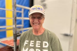 Feed More volunteer Deb