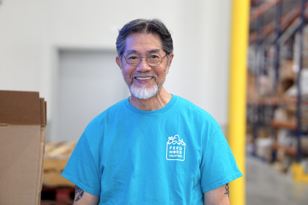 Feed More volunteer Willie