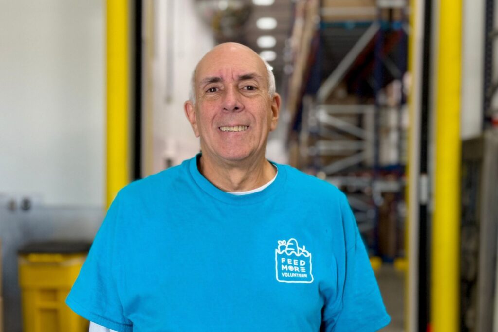 Many people wonder how to make real difference in their community by volunteering after retirement. For Albert, the answer came quickly, following more than 30 years in food sales. “Feed More came to mind immediately,” he says. “I felt like it would be a perfect fit.”