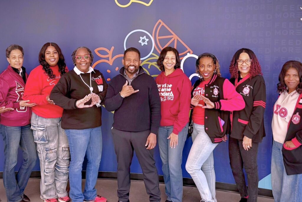 Community service has long been a cornerstone of Delta Sigma Theta Sorority, Inc. - and that's exactly what happened when members of the Richmond Alumnae Chapter spent their Founders Day giving back at Feed More.