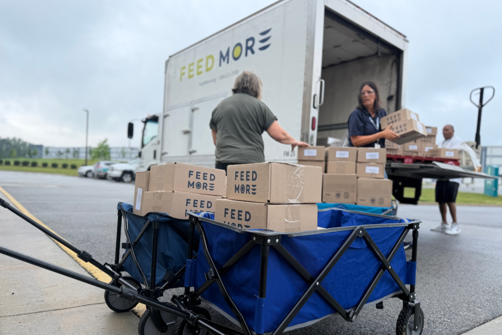 Following the devastating Darby House Apartments fire, Feed More delivers nutritious meals to displaced seniors in Henrico County.